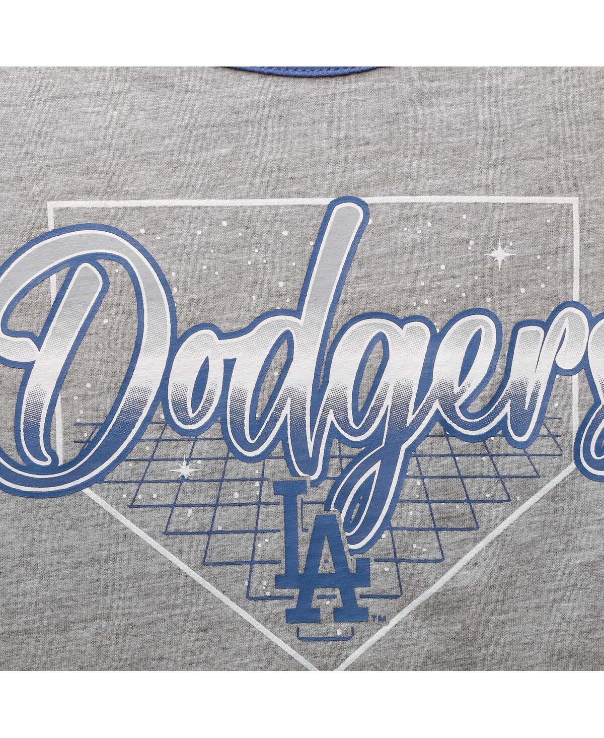 Big GirlsLos Angeles Dodgers Bleachers T-shirt - Heathered Gray