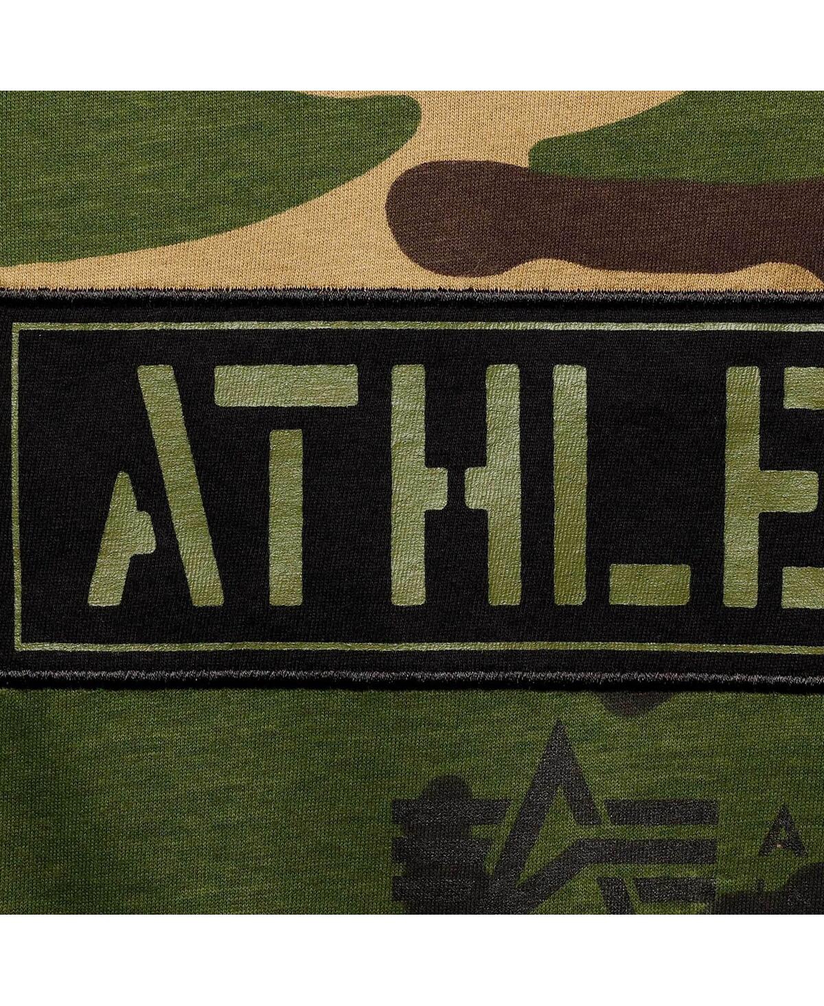 NEW ERA MEN'S NEW ERA CAMO OAKLAND ATHLETICS CLUB T-SHIRT 