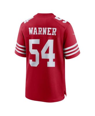 Men's Fred Warner San Francisco 49ers Player Game Jersey