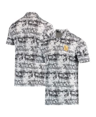 Men's Black San Diego Padres Vivid Polo Shirt