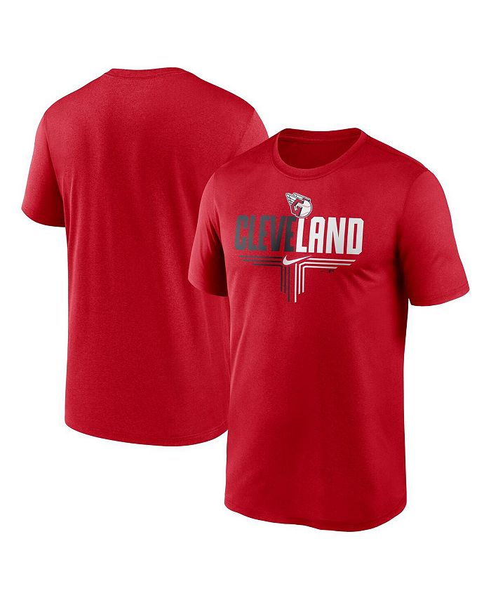 Nike Men's Red Cleveland Guardians Local Club T-shirt - Macy's