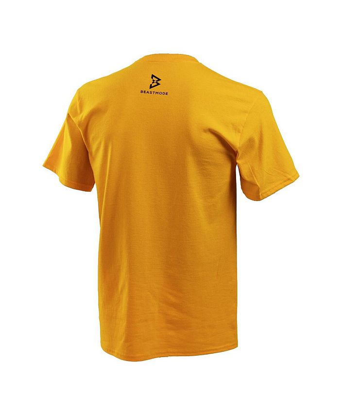 Beast Mode Men's Gold Cal Bears Co-Branded Logo T-shirt - Macy's