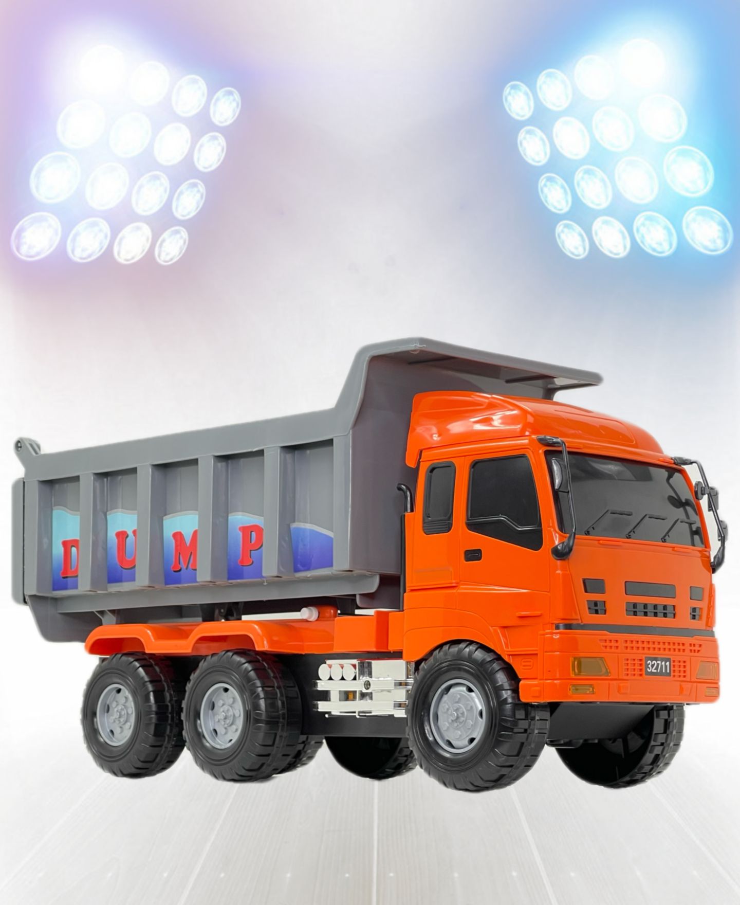 Детская игрушка Big Daddy Friction Powered Heavy Duty Dump Truck — фото 9