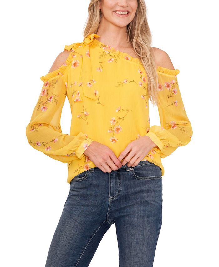 Cold shoulder tops at macy's sales