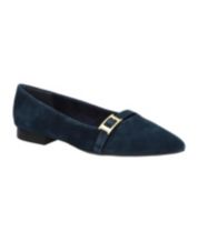 Macys cheap navy flats