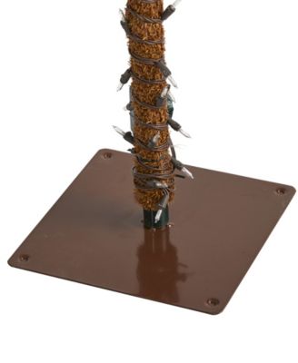 Christmas Palm Artificial Tree with Lights, 84"