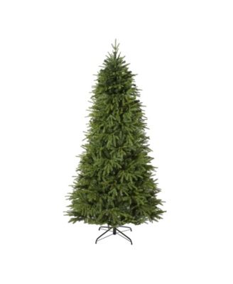 Vancouver Fir Natural Look Artificial Christmas Tree with Lights and Bendable Branches, 96"