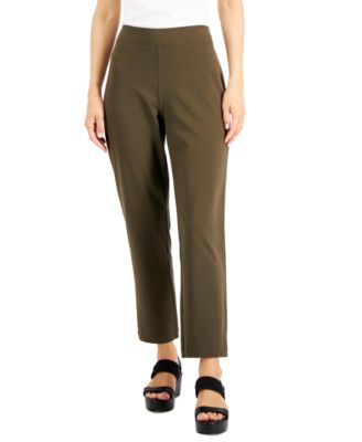 Eileen Fisher - Women's Slim Ankle Pull-On Pants
