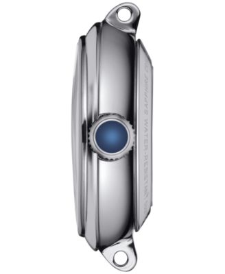 Women's Swiss Automatic Bellissima Blue Leather Strap Watch 29mm