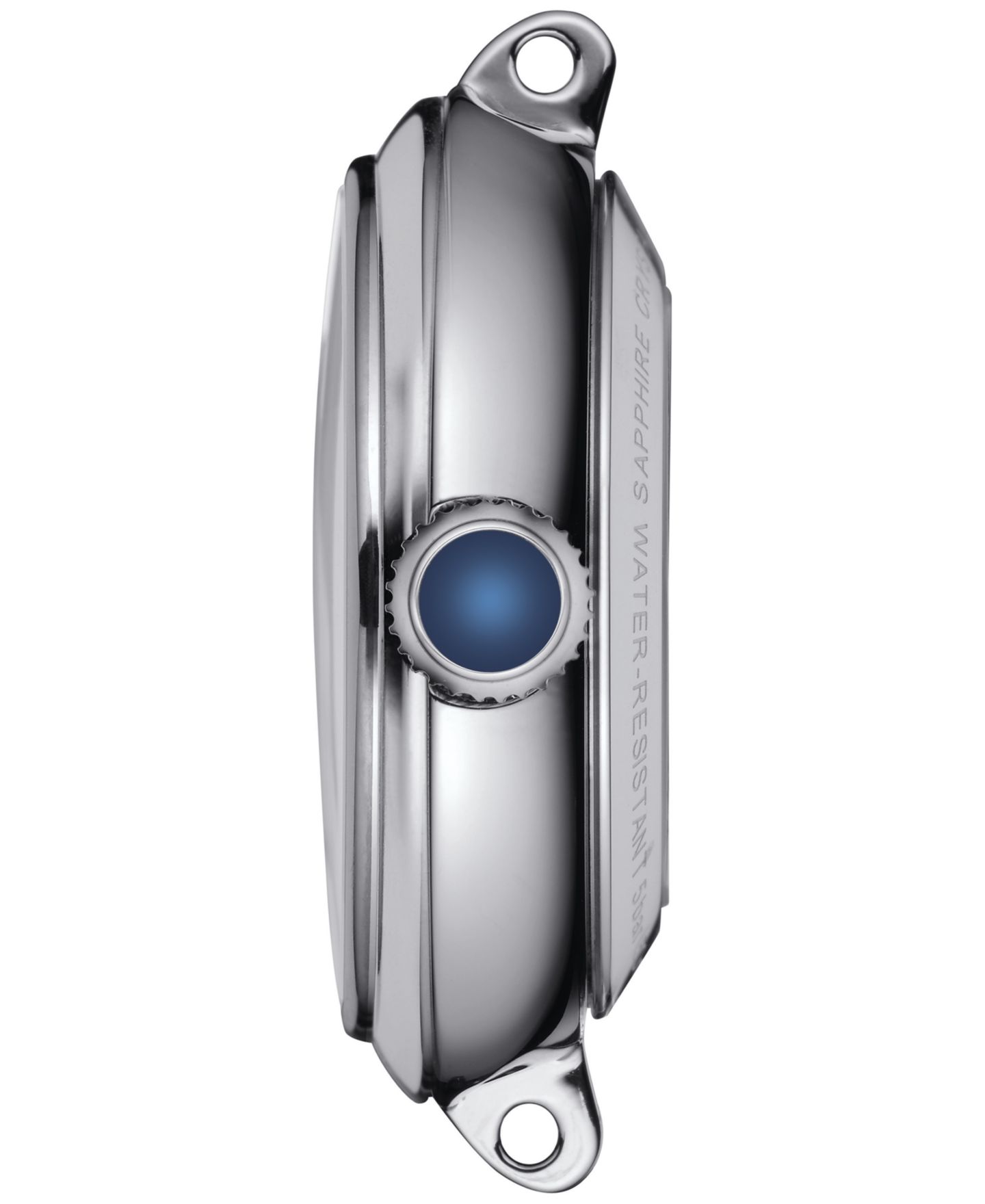 Женские часы Tissot Swiss Automatic Bellissima Blue Leather Strap Watch 29mm — фото 2