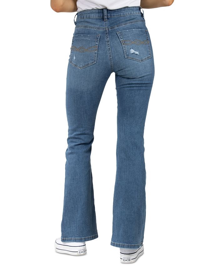 Indigo Rein Juniors' Flare-Leg Jeans - Macy's