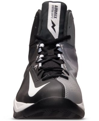 Nike Air Max Stutter Step 2 Mid Top Sneaker Mens 10 Gray Red 1374:S1368 Nike | Shoes | Nike Air Max Stutter Step 2 Mid Top Sneaker  main image 3