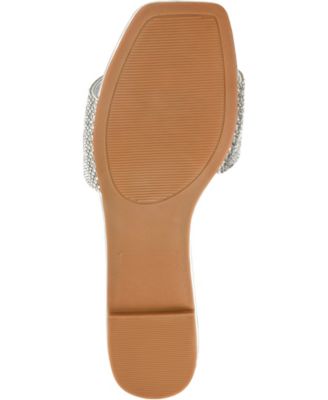 Women's Grayce Rhinestone Flat Sandals