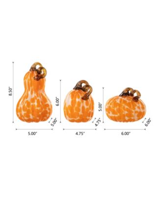 Pumpkin Gourd Set, 3 Piece