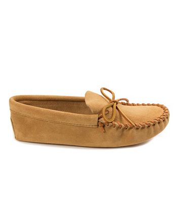Minnetonka Men's Laced Softsole Moccasin Loafers - Macy's