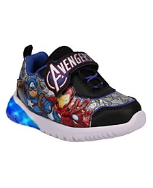 Toddler Kids Avengers Stay-Put Closure Light-Up Casual Sneakers from Finish Line