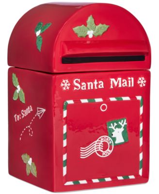 Martha Stewart Collection - Letters To Santa Cookie Jar