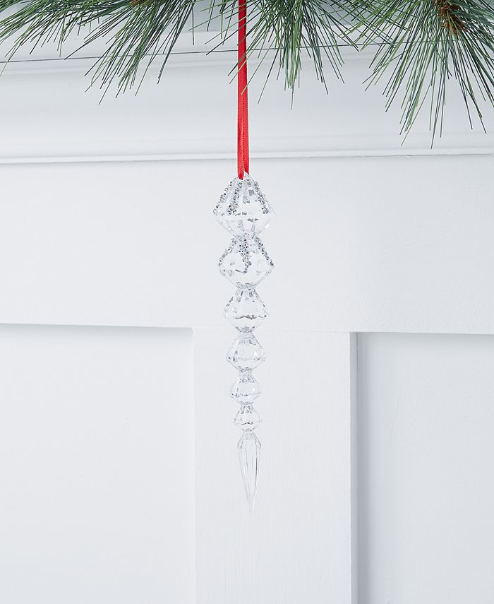 crystal glass hanging tree clear crystal