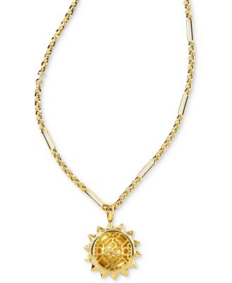 Kendra Scott - 14k Gold-Plated Sun 23" Flip Pendant Necklace