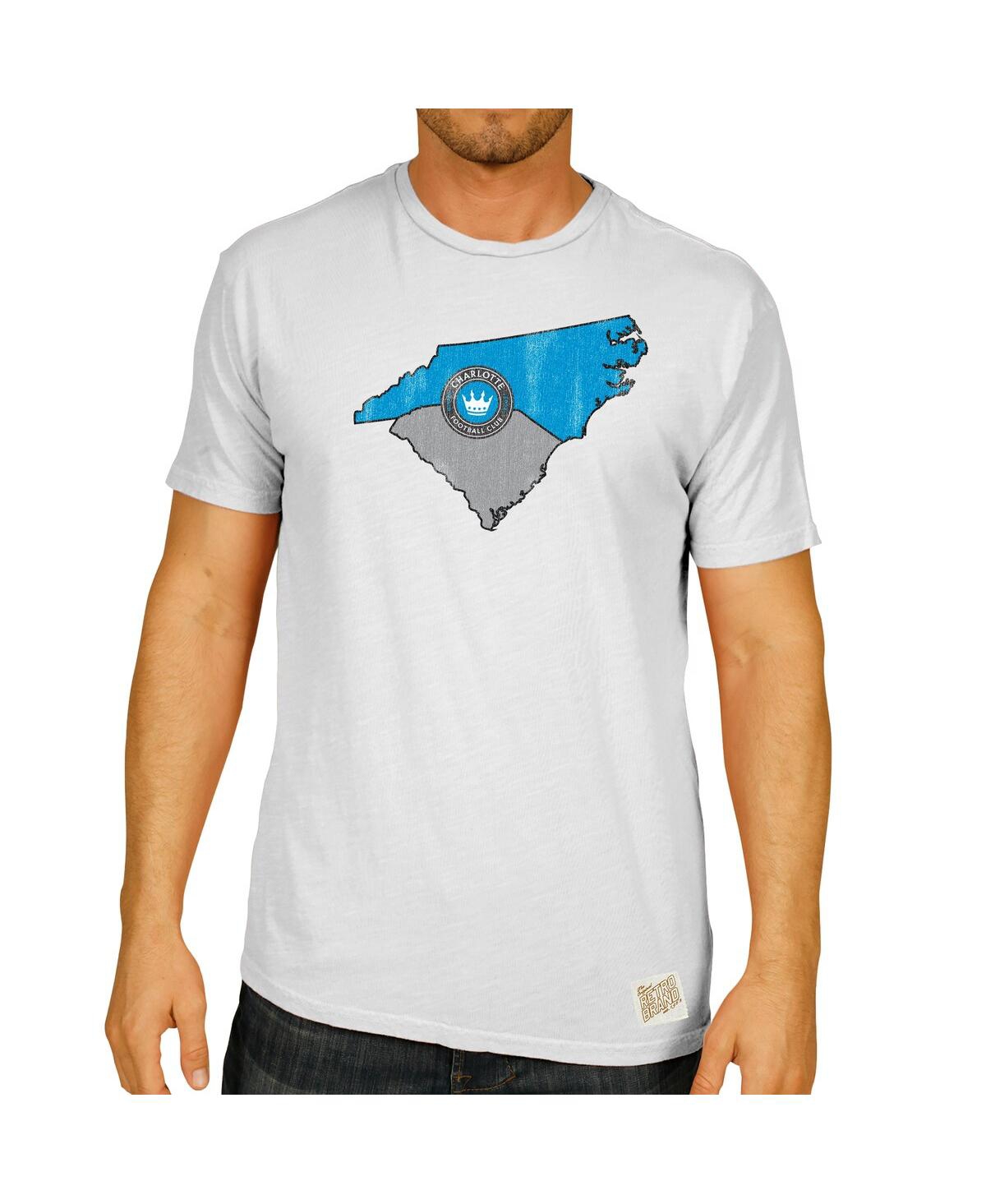 Men's Original Retro Brand White Charlotte Fc Slub T-shirt - White