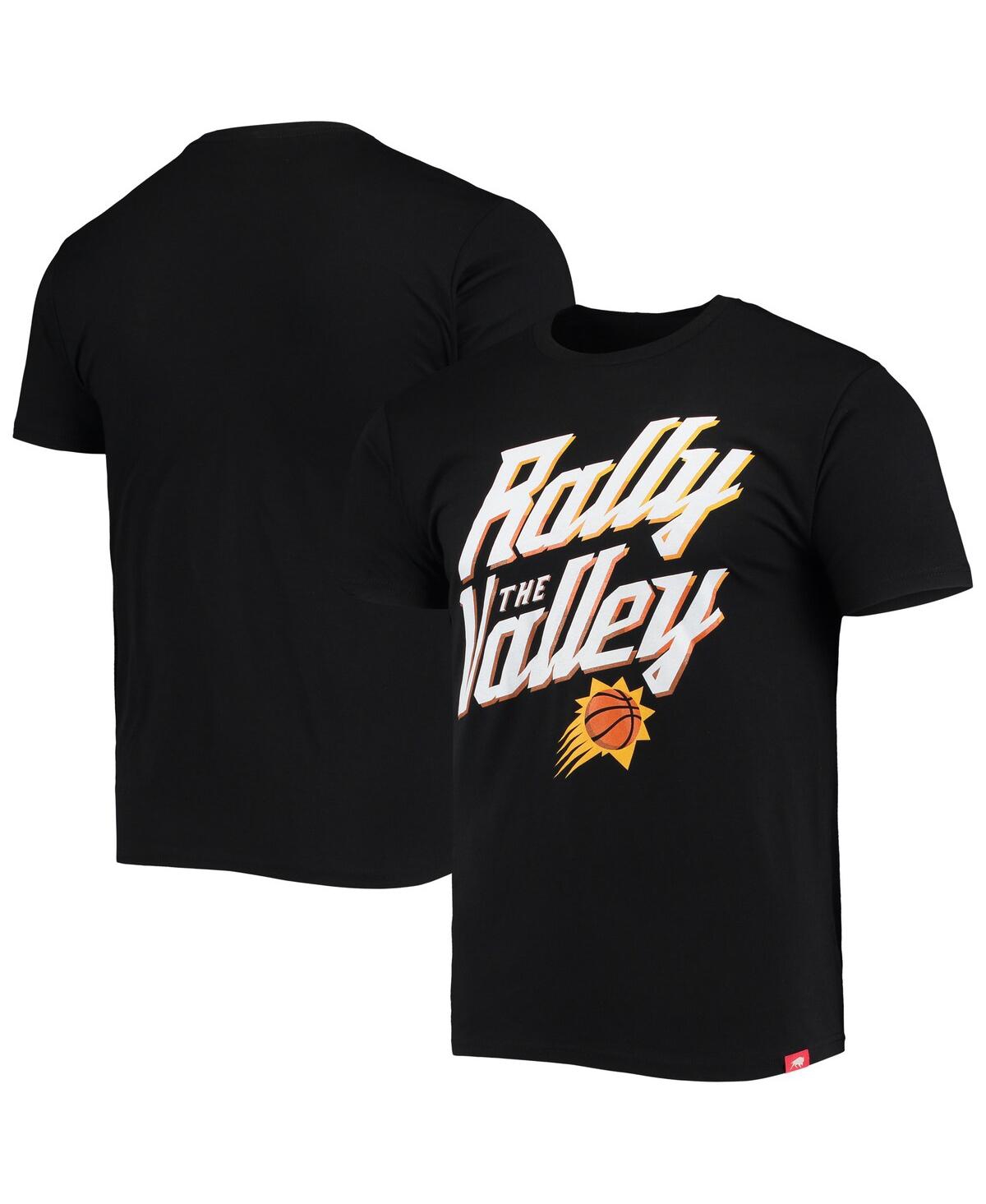 Shop Sportiqe Unisex  Black Phoenix Suns Rally The Valley Tri-blend Comfy T-shirt