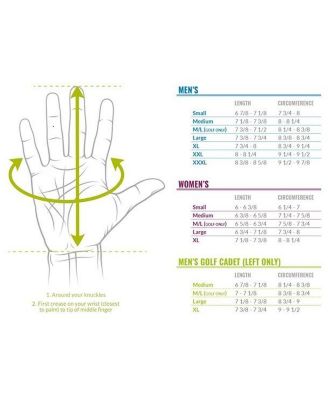 Women's Reliefgrip 2.0 Golf Left, Medium