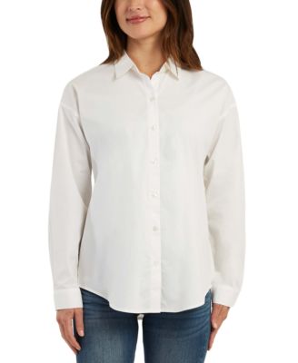 BCX - Juniors' Poplin Shirt