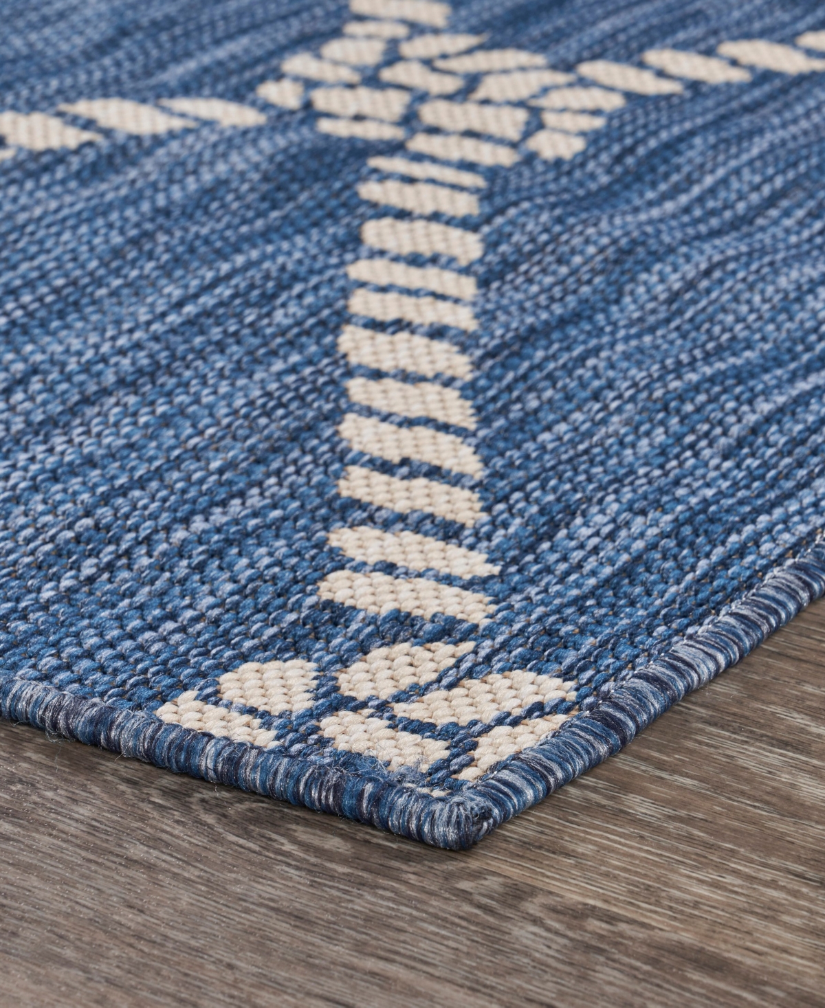 Lr Home Shoreline SRL81875 7' Outdoor Area Rug - Ivory