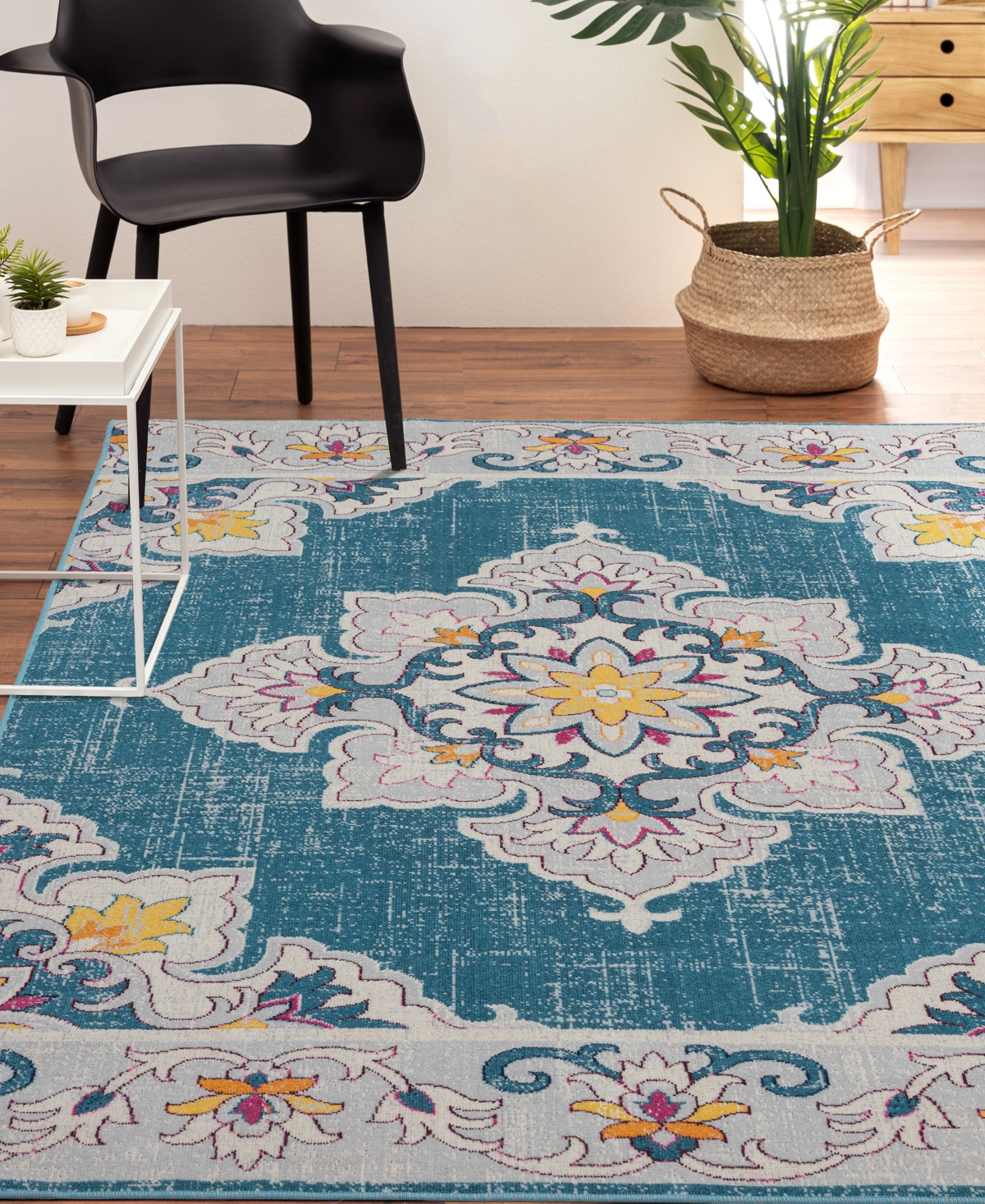 Closeout! Lr Home Heirloom HRL81461 Outdoor Area Rug