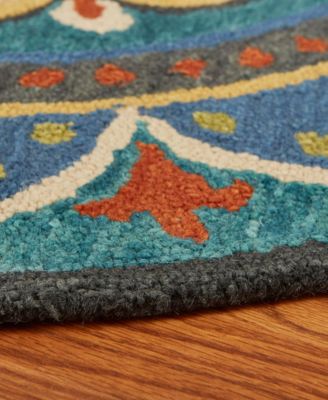 Radiance RDC-026 6' x 6' Round Area Rug