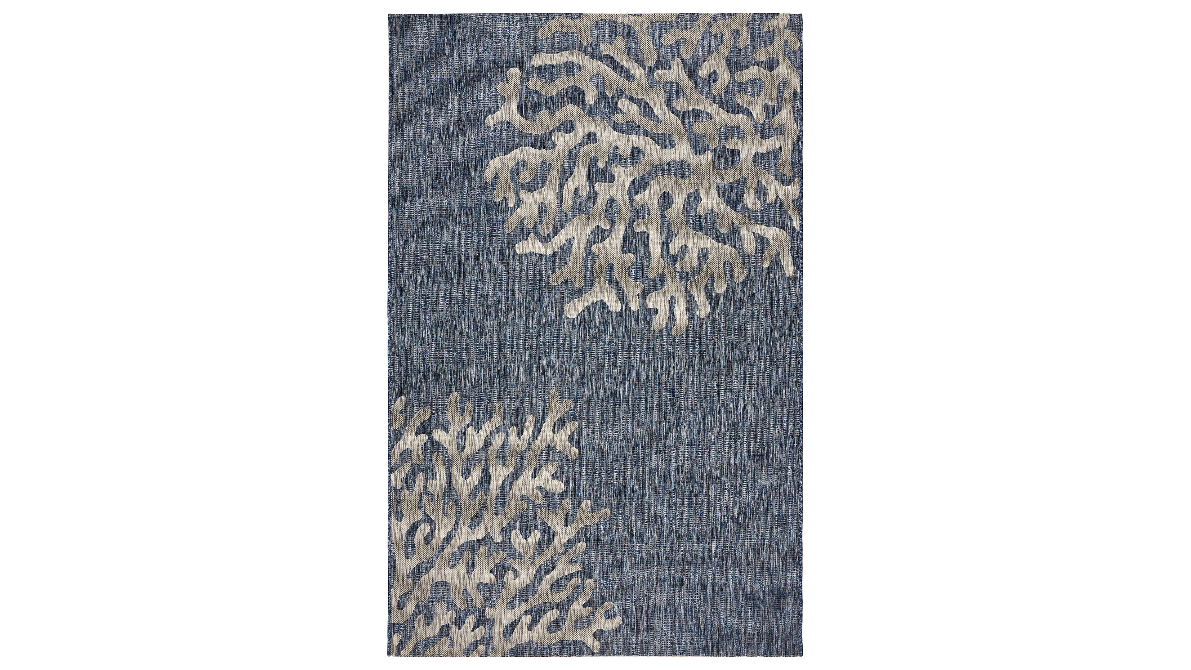 Lr Home Nassau NASS810B 5' x 7' Outdoor Area Rug