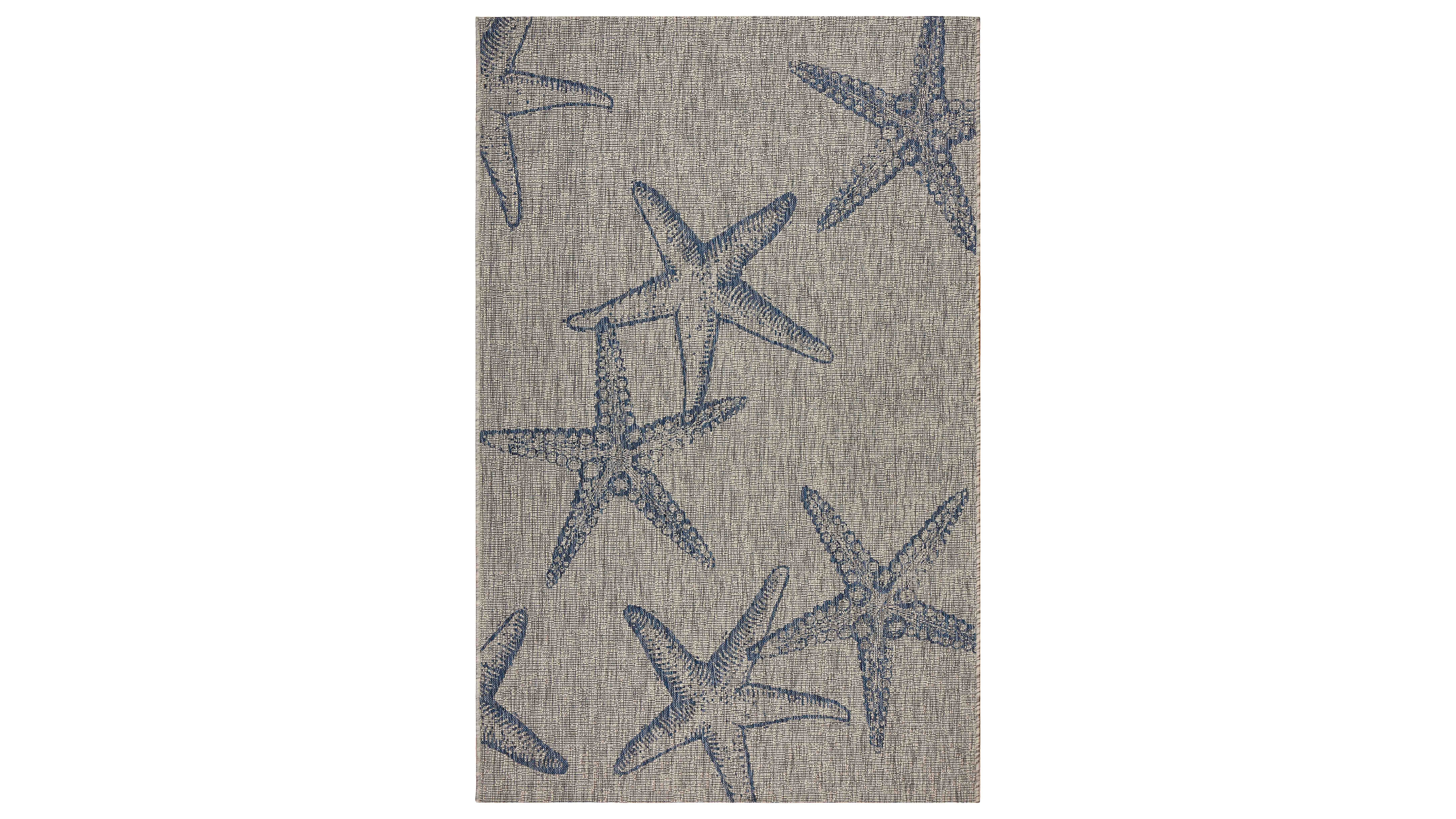 Closeout! Lr Home Nassau NASS810C 5' x 7' Outdoor Area Rug