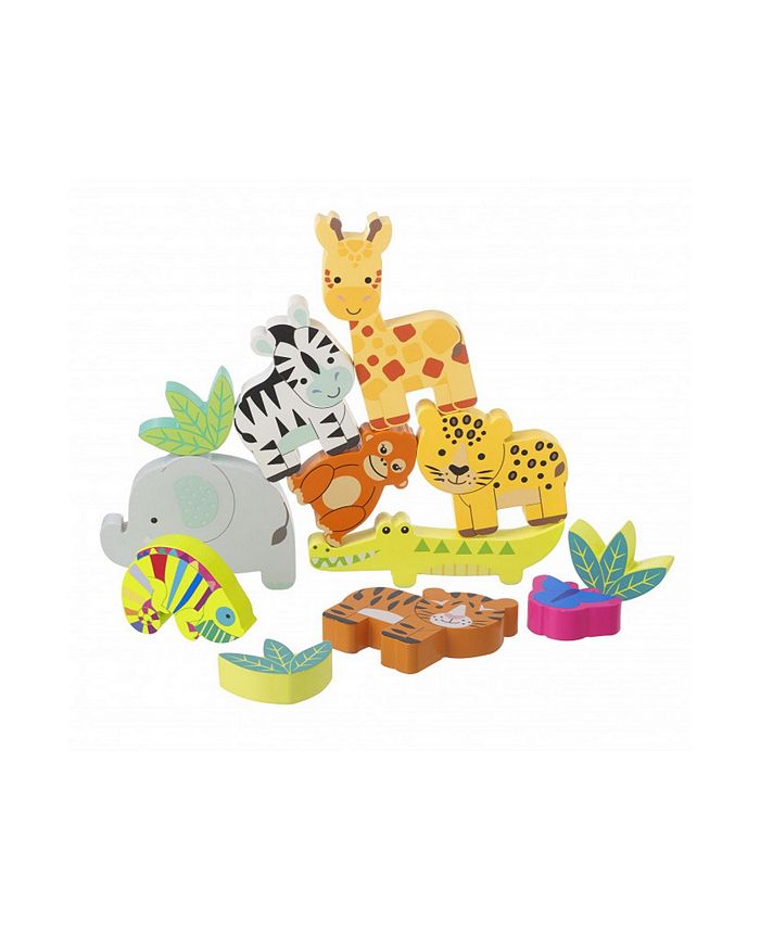 Orange Tree Toys Stacking Jungle Animals Set, 13 Piece Macy's