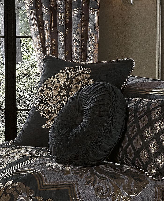 J Queen New York Savoy Tufted Decorative Pillow, 15" Round & Reviews