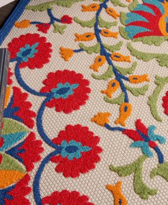 Aloha ALH20 3'6" x 5'6" Outdoor Area Rug