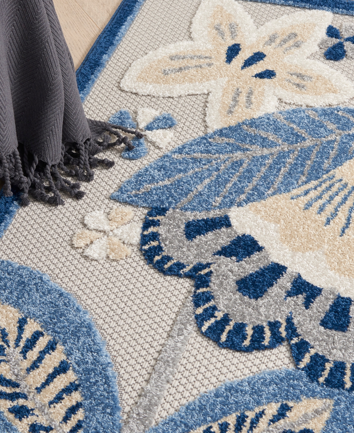 Nourison Home Aloha ALH25 6' x 9' Outdoor Area Rug