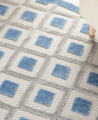 Aloha ALH26 7'10" x 7'10" Round Outdoor Area Rug