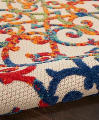 Aloha ALH21 3' x 5' Outdoor Area Rug