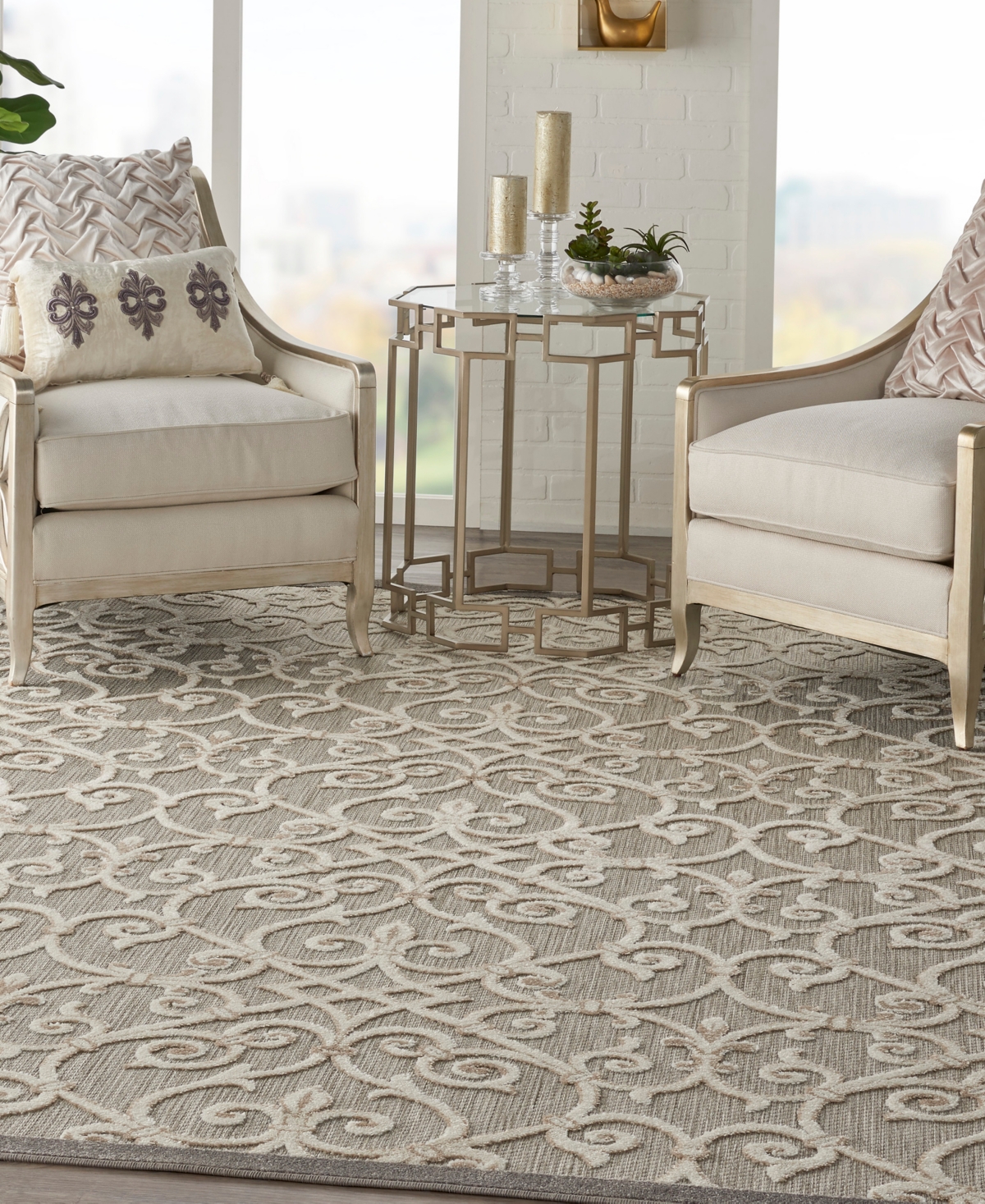 Nourison Home Aloha ALH21 Outdoor Area Rug
