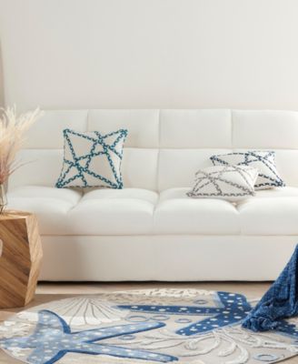 Aloha ALH24 5'3" x 5'3" Round Outdoor Area Rug