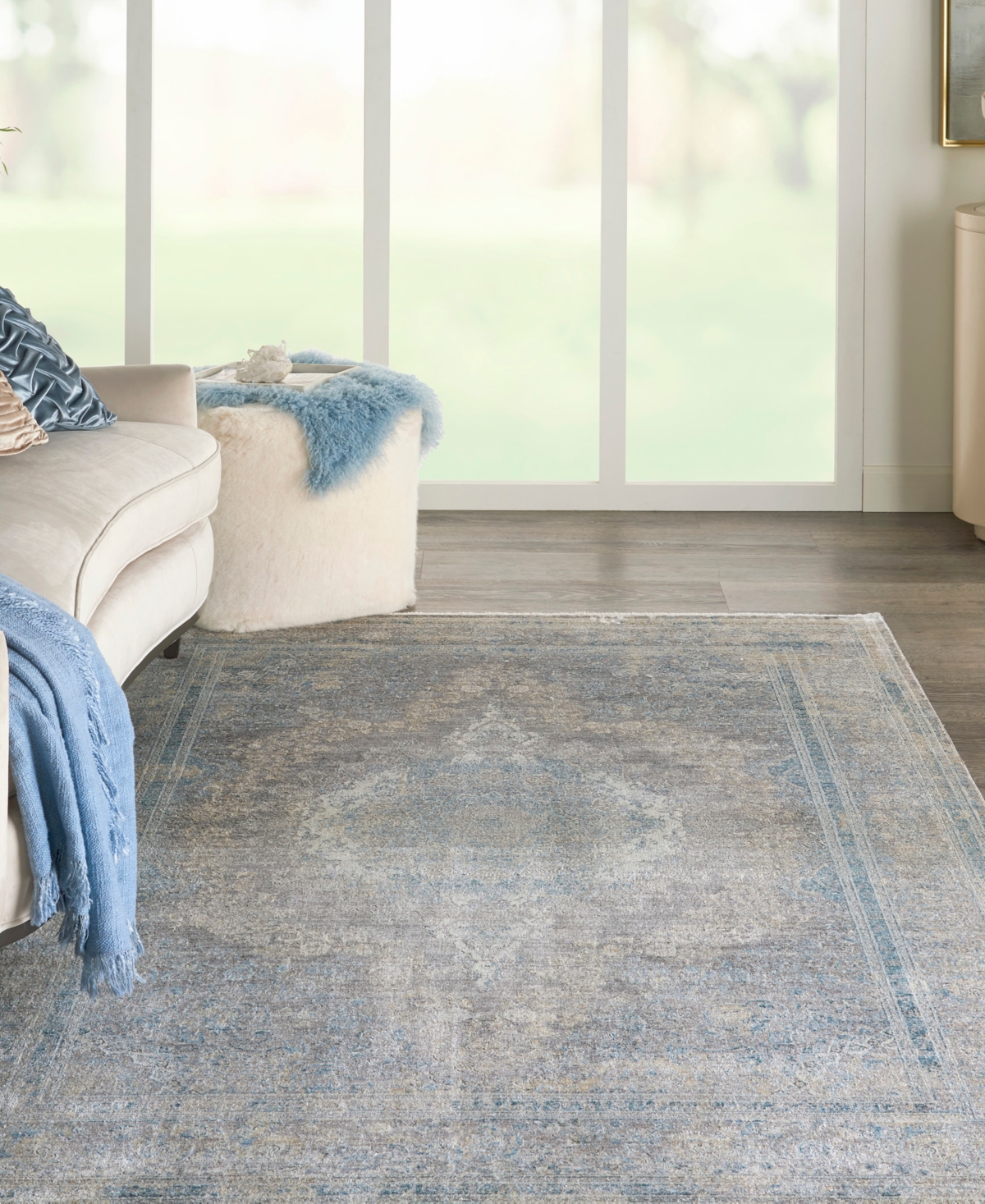 Nourison Home Starry Nights STN06 Area Rug - Blue
