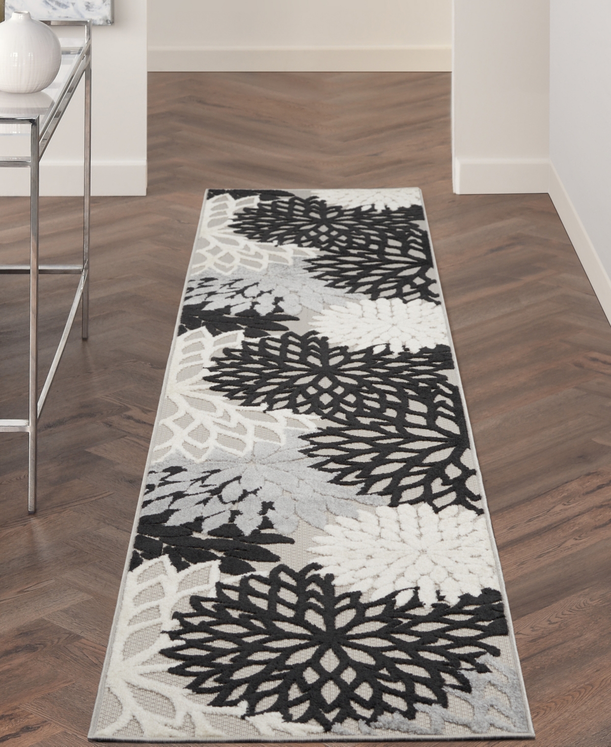 Nourison Home Aloha ALH05 2'3" x 12' Runner Rug
