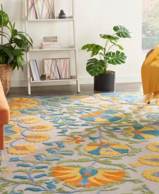 Aloha ALH22 7'10" x 10'6" Outdoor Area Rug