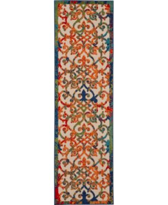 Aloha ALH21 2'3" x 8' Runner Rug