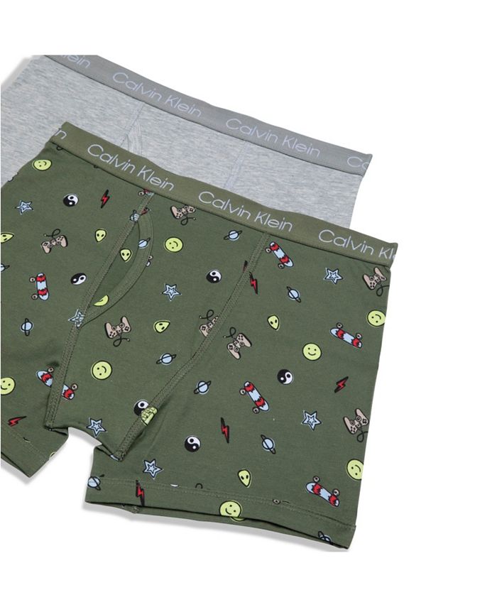 Calvin Klein Big Boys Boxer Brief, Pack of 2 Macy's