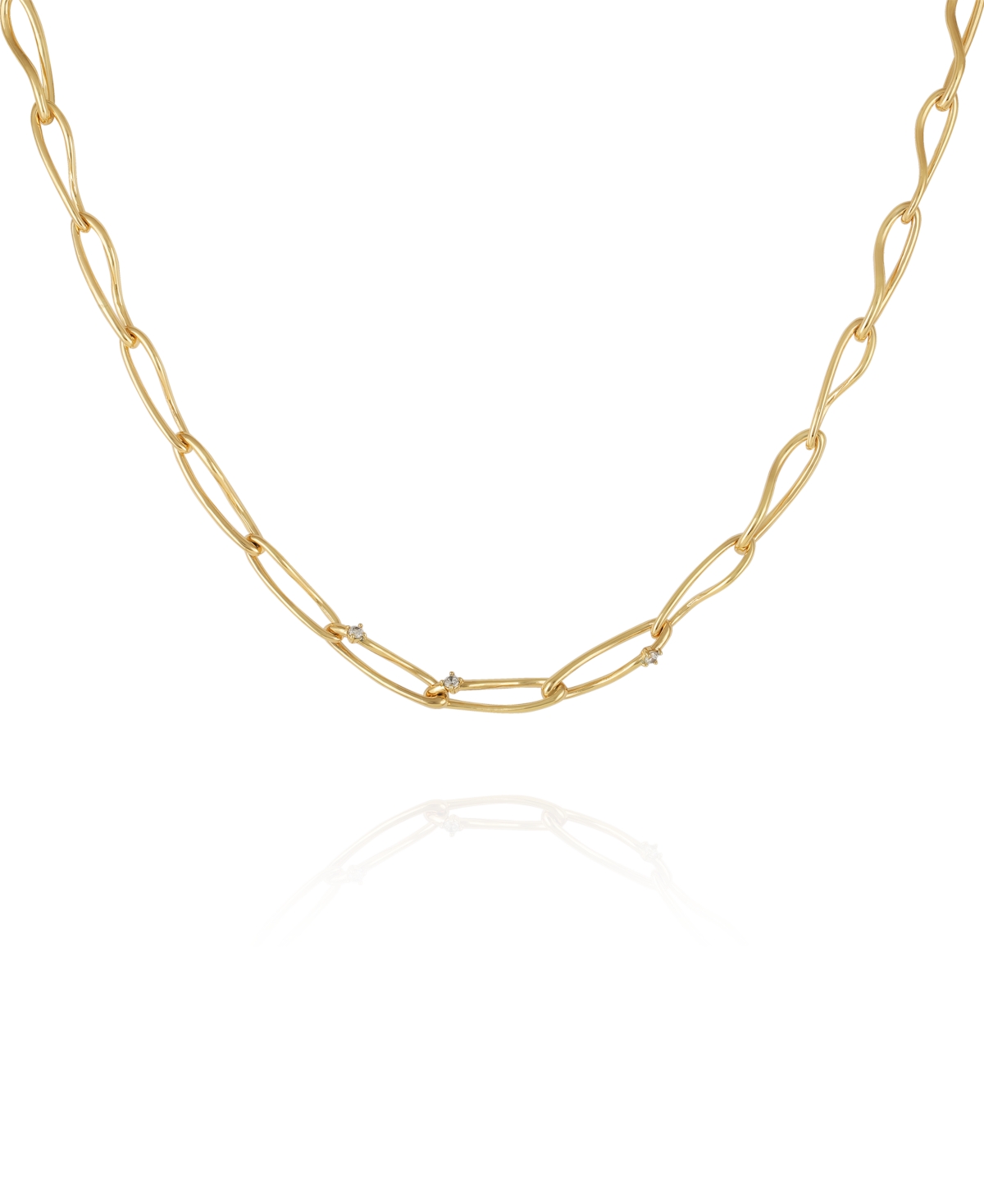 Link Necklace - Gold-Tone