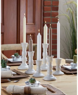 Timberline Collenette 9" Taper Candle Set, 4 Piece