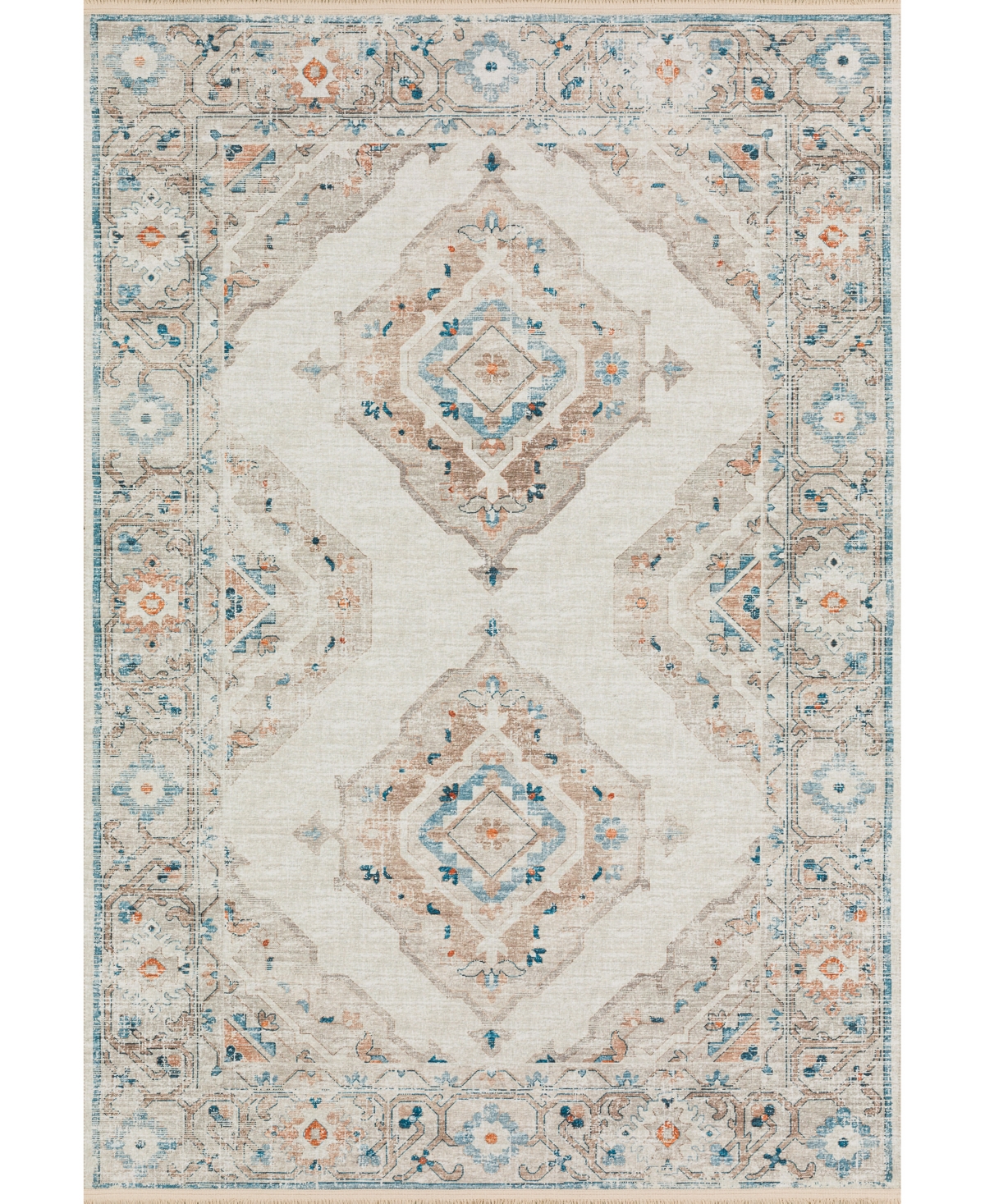 D Style Ionic IOC1 10' x 14' Area Rug - Ivory
