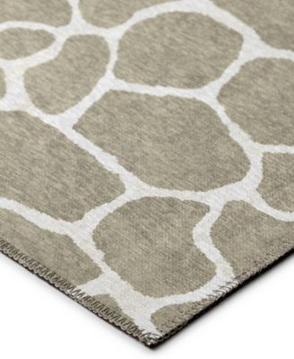 Mali Washable ML4 2'3" x 7'6" Runner Area Rug