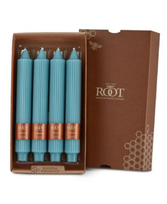 Grecian Collenette 9 Taper Candle Set 4 Piece - Sky 67$